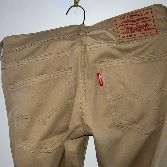 LEVI’S DENIM KHAKI BRAND NEW - Picture 3 of 4